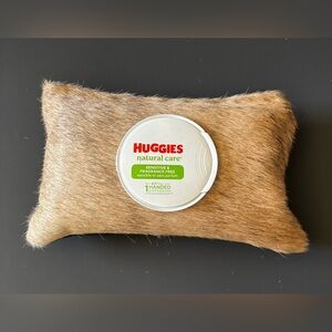 Cowhide & Leather Baby Wipes Case for Huggies Wipes.